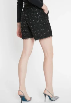 Fashion Ana Alcazar Bouclé Shorts Sadena