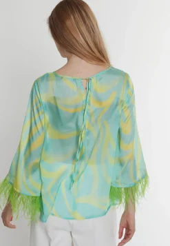 Online Ana Alcazar Chiffonbluse Pedmi