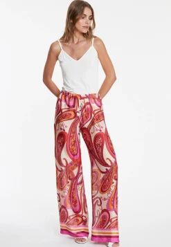 Hot Ana Alcazar Chiffonhose Wegora Fuchsia