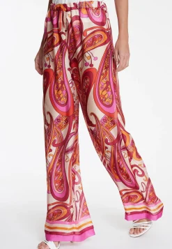 Hot Ana Alcazar Chiffonhose Wegora Fuchsia