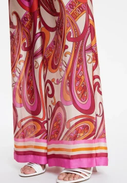 Hot Ana Alcazar Chiffonhose Wegora Fuchsia