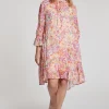 Fashion Ana Alcazar Chiffonkleid Gifora