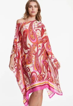 Hot Ana Alcazar Chiffonkleid Wegas Fuchsia