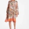 Online Ana Alcazar Chiffonkleid Zenna