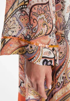 Online Ana Alcazar Chiffonkleid Zenna