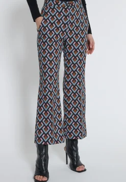 Clearance Ana Alcazar Cropped Hose Halore Mehrfarbig