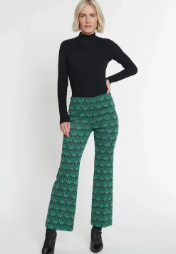 Outlet Ana Alcazar Cropped Hose Mihlo Grün