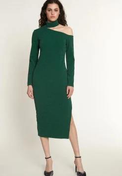 New Ana Alcazar Cut Out Kleid Onasta Grün