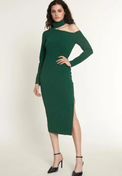 New Ana Alcazar Cut Out Kleid Onasta Grün