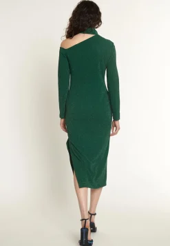 New Ana Alcazar Cut Out Kleid Onasta Grün