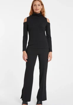 Fashion Ana Alcazar Cut-Out Top Senara