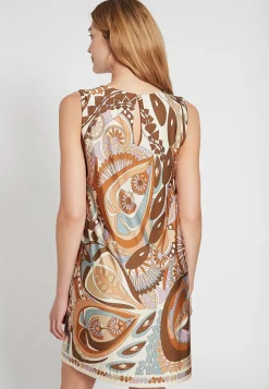 Outlet Ana Alcazar Dekokleid Fisky Braun