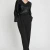 Hot Ana Alcazar Eleganter Jumpsuit Igolys Schwarz