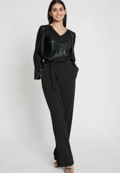 Hot Ana Alcazar Eleganter Jumpsuit Igolys Schwarz