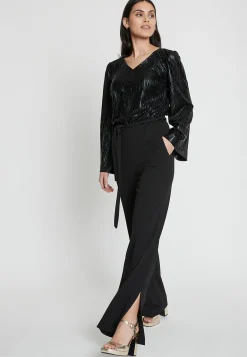 Hot Ana Alcazar Eleganter Jumpsuit Igolys Schwarz