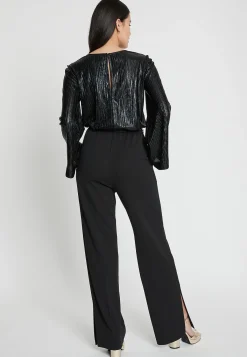 Hot Ana Alcazar Eleganter Jumpsuit Igolys Schwarz