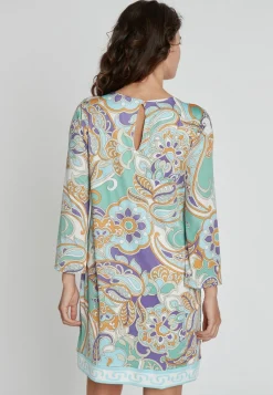 New Ana Alcazar Elegantes Kleid Kisina Mehrfarbig
