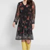 Online Ana Alcazar Empirekleid Hiara Schwarz