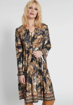 Outlet Ana Alcazar Empirekleid Hibora Schwarz