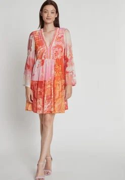 Fashion Ana Alcazar Empirekleid Reonie Mehrfarbig