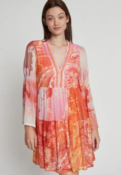 Fashion Ana Alcazar Empirekleid Reonie Mehrfarbig