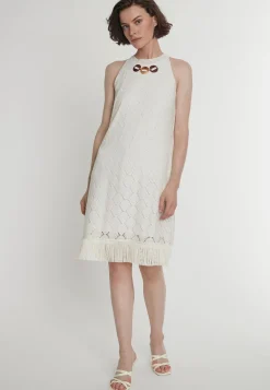 New Ana Alcazar Ethnokleid Pagea Offwhite
