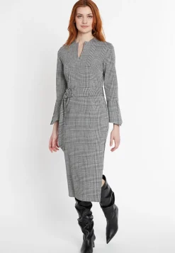 Discount Ana Alcazar Etuikleid Shahy Schwarz&Weiß