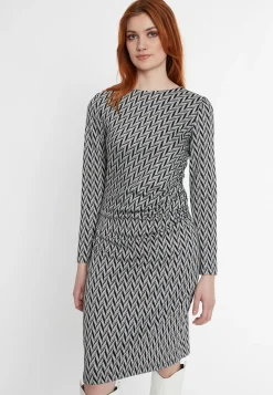 Sale Ana Alcazar Etuikleid Shasea Schwarz&Weiß