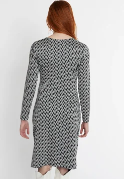 Sale Ana Alcazar Etuikleid Shasea Schwarz&Weiß