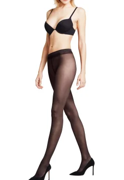 New Ana Alcazar FALKE Pure Matt 20 DEN Damen Strumpfhose Black