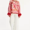 Sale Ana Alcazar Federtop Zemmy Mehrfarbig