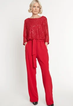Discount Ana Alcazar Festlicher Jumpsuit Magale Rot
