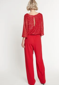 Discount Ana Alcazar Festlicher Jumpsuit Magale Rot