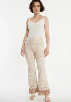 Discount Ana Alcazar Fransenhose Zakira Beige