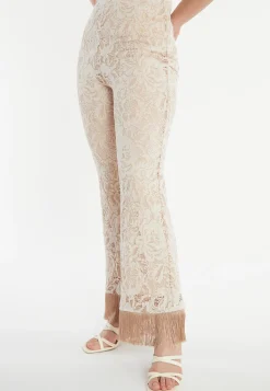 Discount Ana Alcazar Fransenhose Zakira Beige