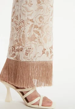 Discount Ana Alcazar Fransenhose Zakira Beige