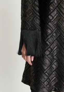Discount Ana Alcazar Fransenkleid Maddy Schwarz