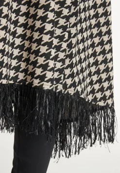 Discount Ana Alcazar Fransenkleid Mibela Schwarz&Weiß