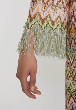 Discount Ana Alcazar Fransenkleid Posea Mehrfarbig