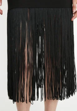 Hot Ana Alcazar Fransenkleid Tisa Schwarz