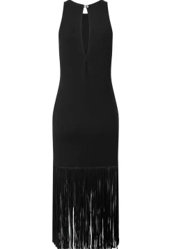 Hot Ana Alcazar Fransenkleid Tisa Schwarz