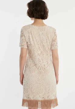 New Ana Alcazar Fransenkleid Zakary Beige