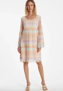 Discount Ana Alcazar Fransenkleid Zanara Mehrfarbig