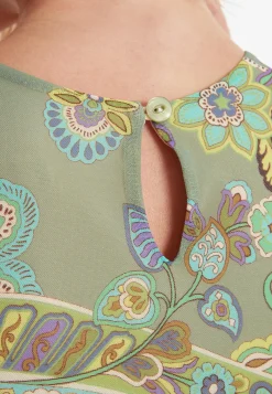 Online Ana Alcazar Fransenkleid Zikona Mehrfarbig