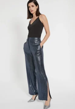 Clearance Ana Alcazar Glitterhose Ecila Blau