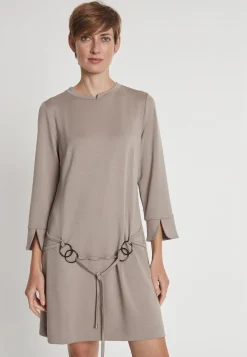 Fashion Ana Alcazar Gürtelkleid Hebea Beige