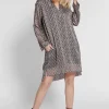 New Ana Alcazar Hemdblusenkleid Hadea Grau