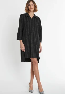 Hot Ana Alcazar Hemdblusenkleid Samina Schwarz