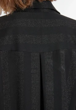 Hot Ana Alcazar Hemdblusenkleid Samina Schwarz