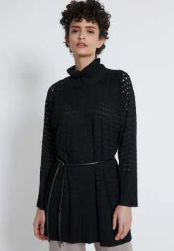 Sale Ana Alcazar Häkelpullover Habbsi Schwarz